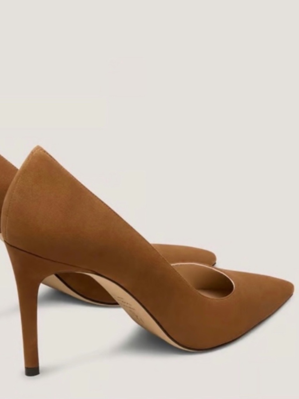 BRAND NEW IN BOX: Stuart Weitzman Power Pump 85, Toasted Almond Size 9M - Picture 3 of 15